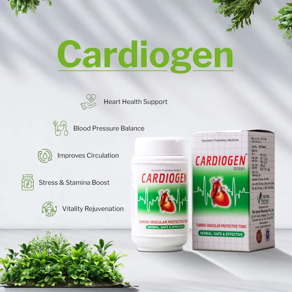 Cardiogen Tablets – Ayurvedic Support for Heart & Circulatory Wellness